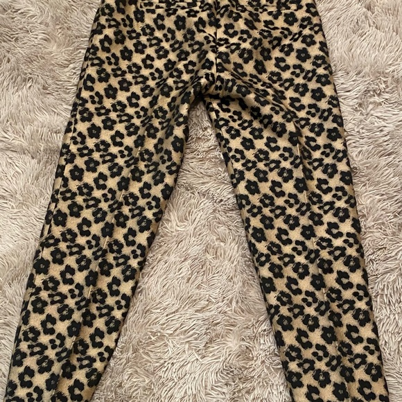 Ann Taylor flower leopard pants - Picture 6 of 13